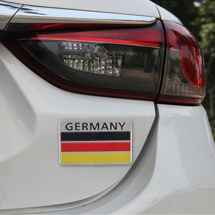 Germany Flag Style Metal Car Sticker, Germany Flag 1, Germany Flag