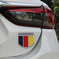 Germany Flag Style Metal Car Sticker, Germany Flag 1, Germany Flag