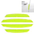 4 PCS Universal Car Door Anti-collision Strip Protection Guards Trims Stickers, 4 PCS