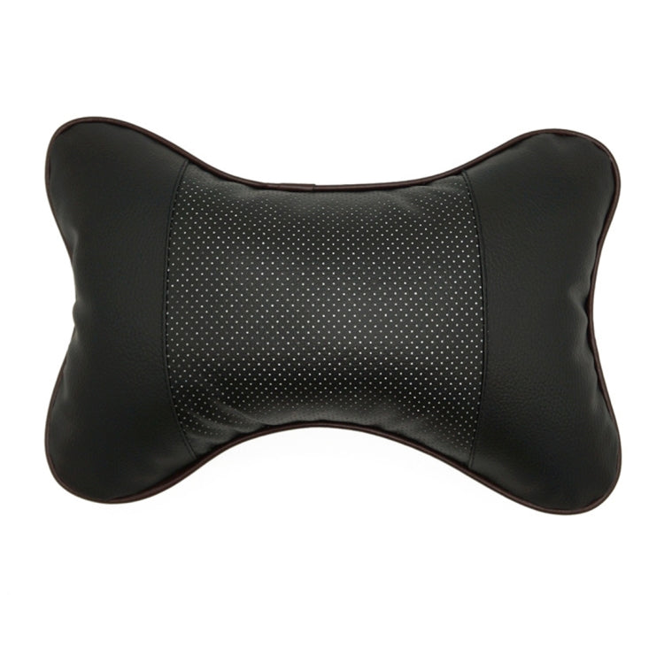 Four Seasons Breathable Leather Surface Car Neck Pillow Head Pillow