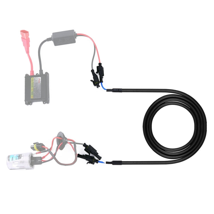 100cm Car HID Xenon Ballast High Voltage Extension Cable Harness, Size: 100cm