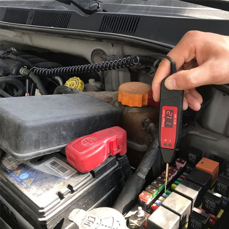 Car 2 in 1 Digital Display Diagnostic Tool Voltage Tester Circuit Detect, 2 in 1