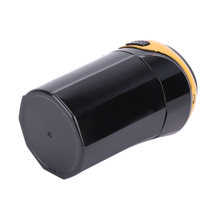2 in 1 Universal Car Detachable Electronic Cigarette Lighter + Trash Rubbish Bin Ashtray(Gold)