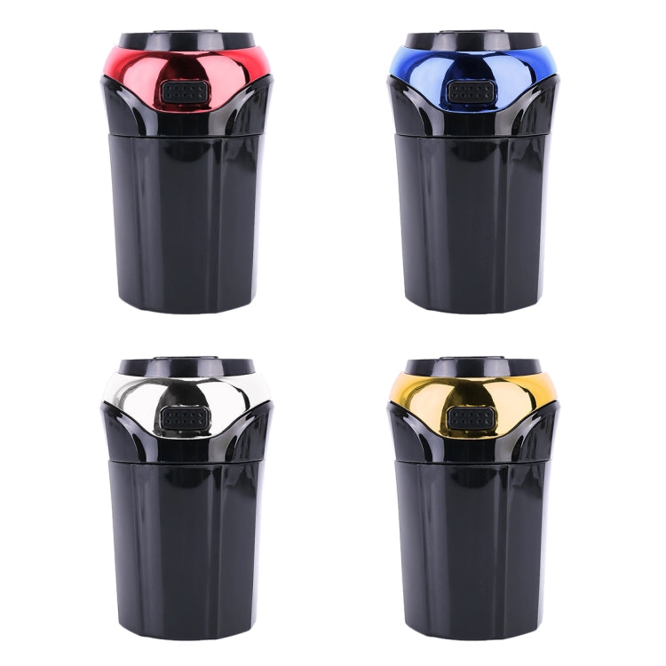 2 in 1 Universal Car Detachable Electronic Cigarette Lighter + Trash Rubbish Bin Ashtray(Blue)