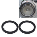 2 PCS 6.5 inch Car Auto ABS Loudspeaker Base Protection Hollow Cover Holder Mat, Inner Diameter: 14.5cm, 14.5cm