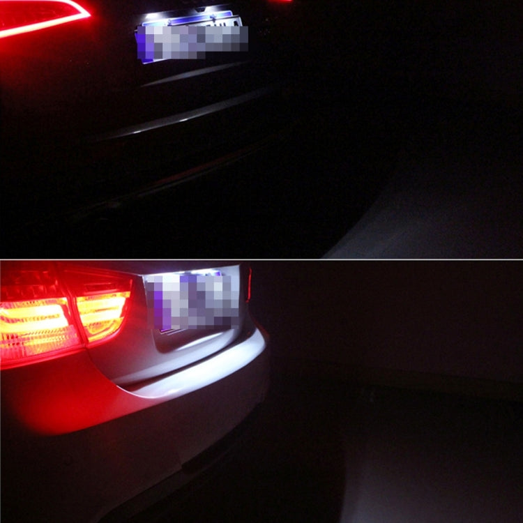 2 PCS Canbus License Plate Light with 24 SMD-3528 Lamps for Benz, For Benz
