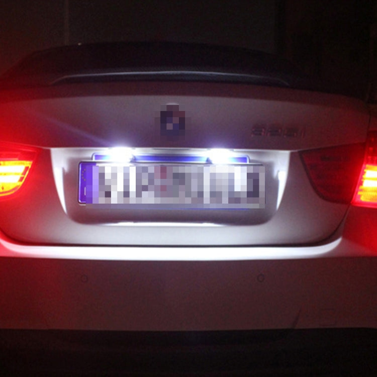 2 PCS Canbus License Plate Light with 24 SMD-3528 Lamps for Benz, For Benz