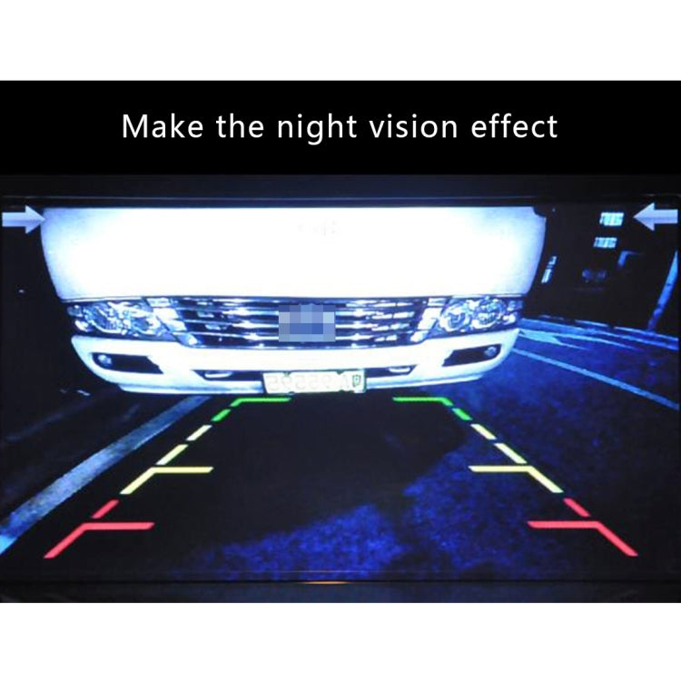 656x492 Effective Pixel  NTSC 60HZ CMOS II Waterproof Car Rear View Backup Camera With 4 LED Lamps (for Nissan LIVINA 2011-2013 Version), For Honda Accord 2016 Version, For Honda Fit 2014-2015, For Honda City 2015 Version                               ...