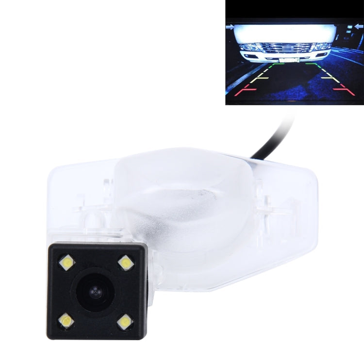 656x492 Effective Pixel  NTSC 60HZ CMOS II Waterproof Car Rear View Backup Camera With 4 LED Lamps (for Nissan LIVINA 2011-2013 Version), For Honda Accord 2016 Version, For Honda Fit 2014-2015, For Honda City 2015 Version                               ...