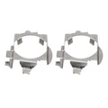 1 Pair H7 LED Headlight Bulb Retainers Holder Adapter for Volkswagen Touareg SAAB Mercedes Benz B Class ML, For VW/Benz B Class