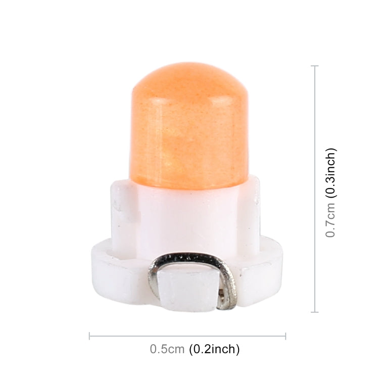 10 PCS 2W T3 Wedge Instrument Panel LED Light Dashboard Gauge Cluster Indicator Lamp Bulb, 2W T3, T3
