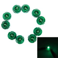 10PCS 2W T4.7 Wedge Instrument Panel LED Light Dashboard Gauge Cluster Indicator Lamp Bulb, 2W  T4.7, 2W T4.7