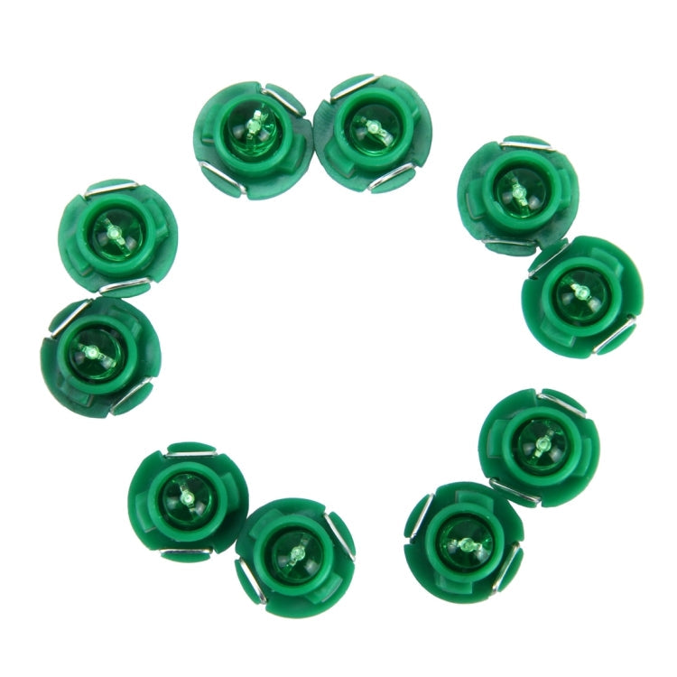 10PCS 2W T4.7 Wedge Instrument Panel LED Light Dashboard Gauge Cluster Indicator Lamp Bulb, 2W  T4.7, 2W T4.7