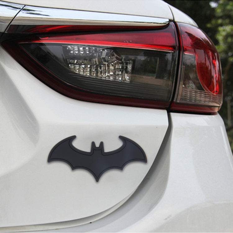 Bat Shape Shining Metal Car Free Sticker, Bat, Shining Bat, Bat Flying
