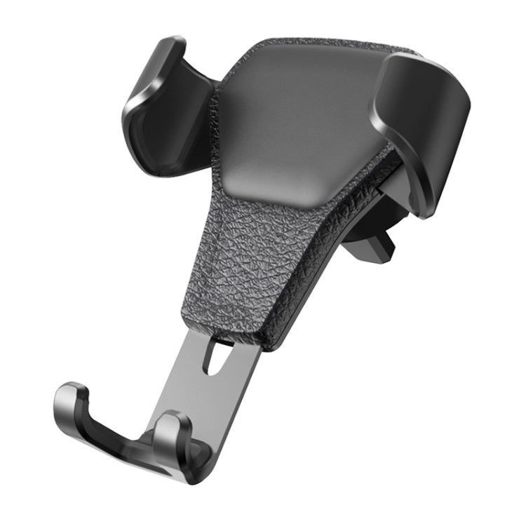 Litchi Texture Gravity Car Mount Phone Holder, Litchi Texture(Black), Litchi Texture(White)