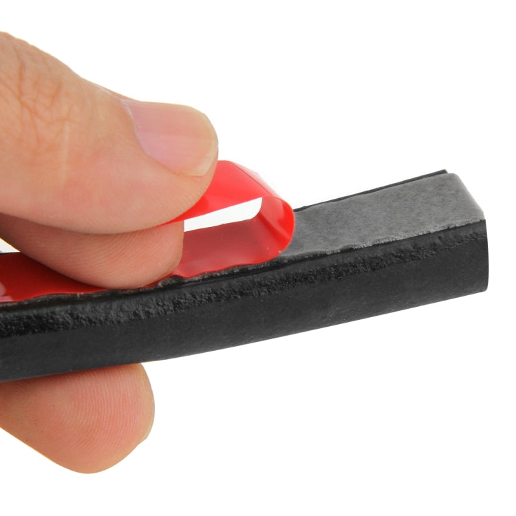 Big D-shaped Car Noise Reduction Sealing Strip with Sticker, Length: 5m, Length: 5m Big D-shaped