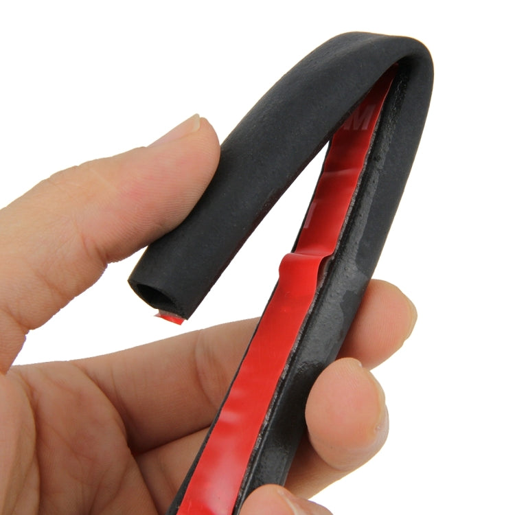 Big D-shaped Car Noise Reduction Sealing Strip with Sticker, Length: 5m, Length: 5m Big D-shaped