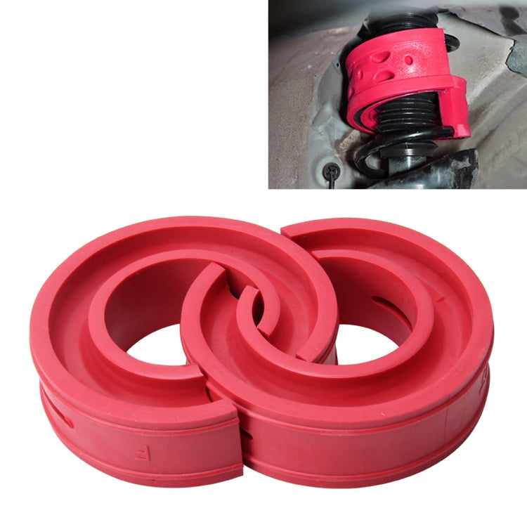 2pcs Car Auto F Type Shock Absorber Spring Bumper Power Cushion Buffer, F  Type(Spring Spacing: 12mm, Spring Diameter: 120mm)