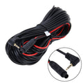 9m 4P Male & 2.5mm Female to 2.5mm Reversing Camera Extension Cord Rearview Mirror Vehicle Traveling Data Recorder Video Conversion for BMW, 9m 4P