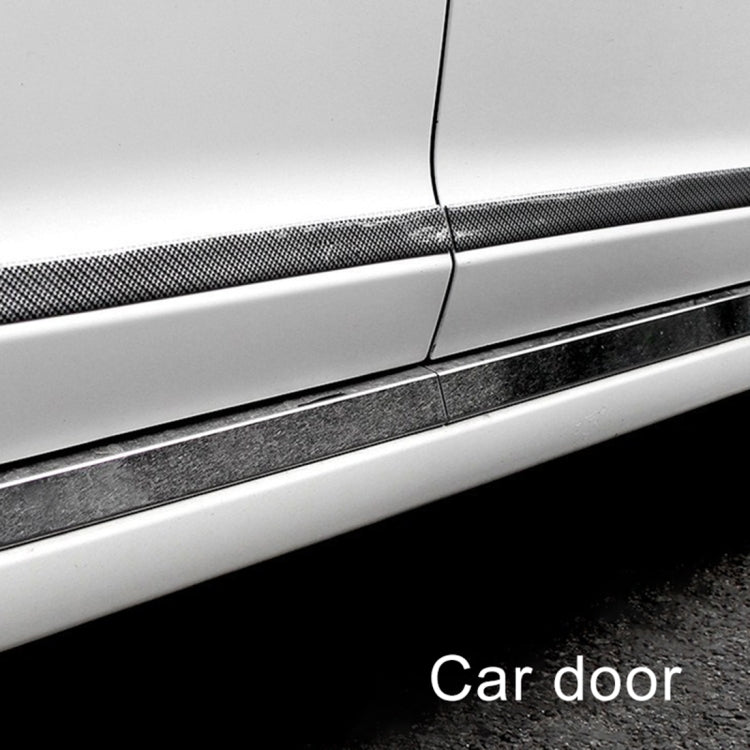 Universal Car Door Threshold Decoration Strip Decorative Sticker, Size : 7CM x 3M, Size : 7CM x 3M(Black)