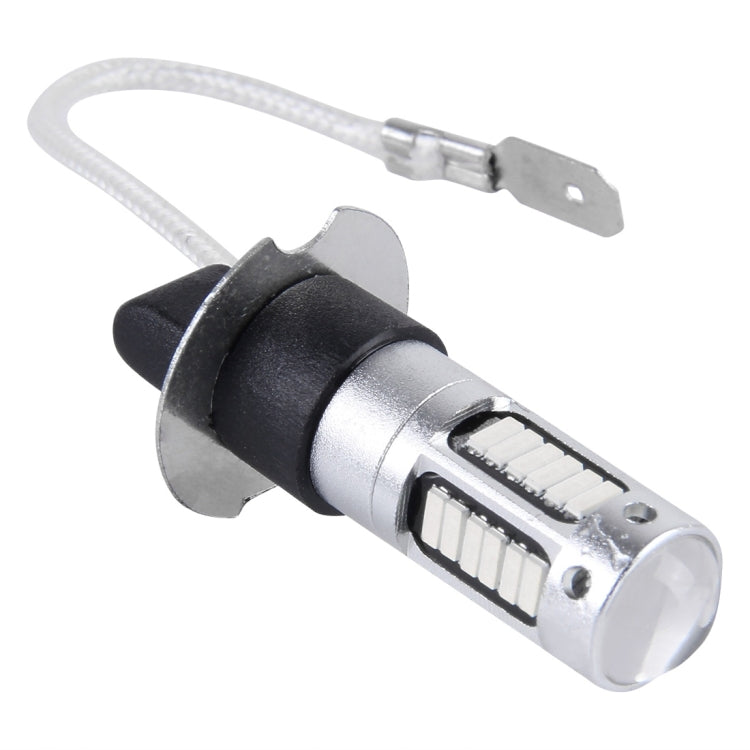 2 PCS H3 10W 30 SMD-4014 LEDs Car Fog Light, DC 12V, H3 (White Light), H3 (Blue Light), H3 (Pink Light), H3 (Ice Blue Light), H3 (Orange Light), H3 (Red Light)