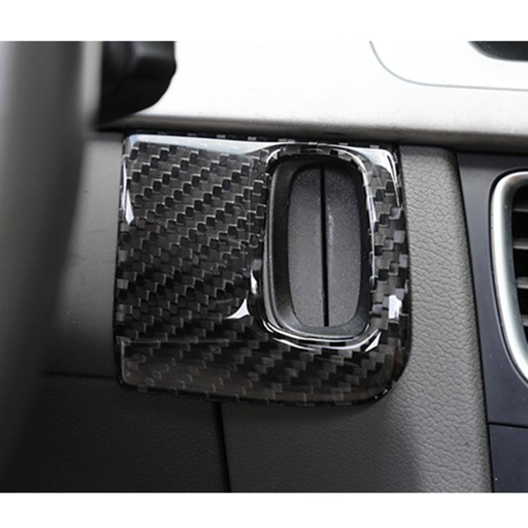 Car Carbon Fiber Key Panel Decorative Sticker for Audi A4L / A5 / Q5 2009-2016, Key Panel