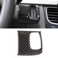 Car Carbon Fiber Key Panel Decorative Sticker for Audi A4L / A5 / Q5 2009-2016, Key Panel
