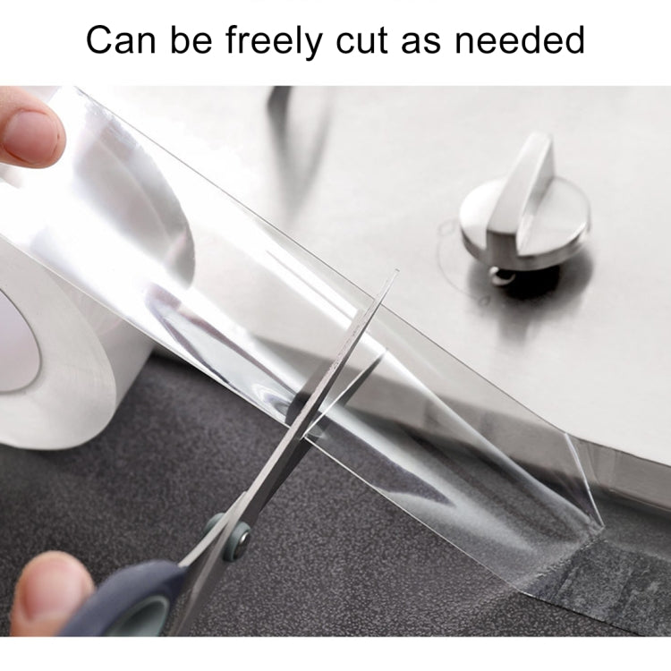 Acrylic Rubber Kitchen and Bathroom Waterproof Moisture-proof Tape Mildew Proof Stickers Size: 3cm x 3m, Thickness: 0.5mm, 3cm x 3m