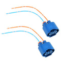 2 PCS Car 9005 Bulb Holder Base Female Socket with Wire, 9005