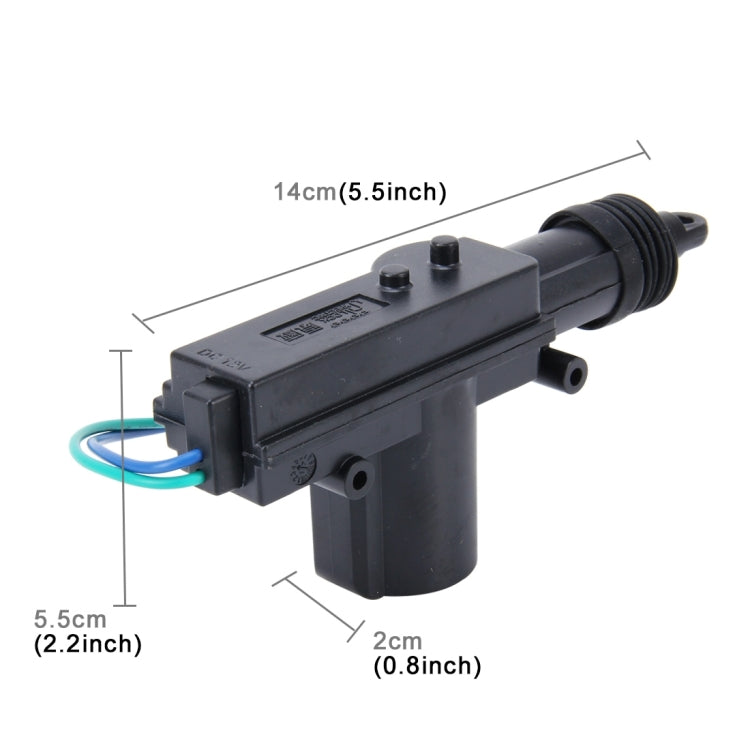 Car Auto Vice Driving Seat Door Central Lock Keyless Entry Locking, DC 12V, Two Wires