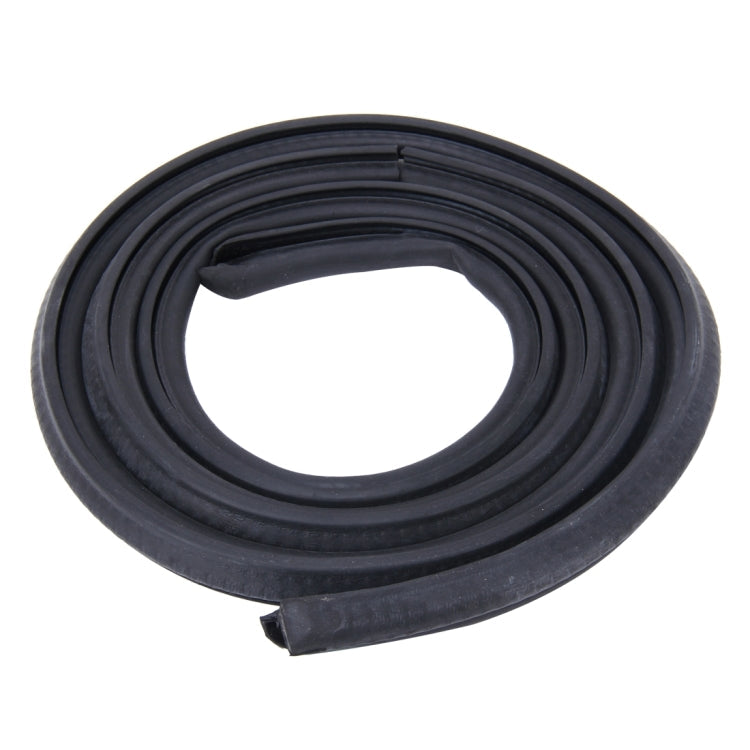80cm B Shape Car Decorative Strip Rubber Chrome Decoration Strip Door Seal Window Seal, 80cm B Shape