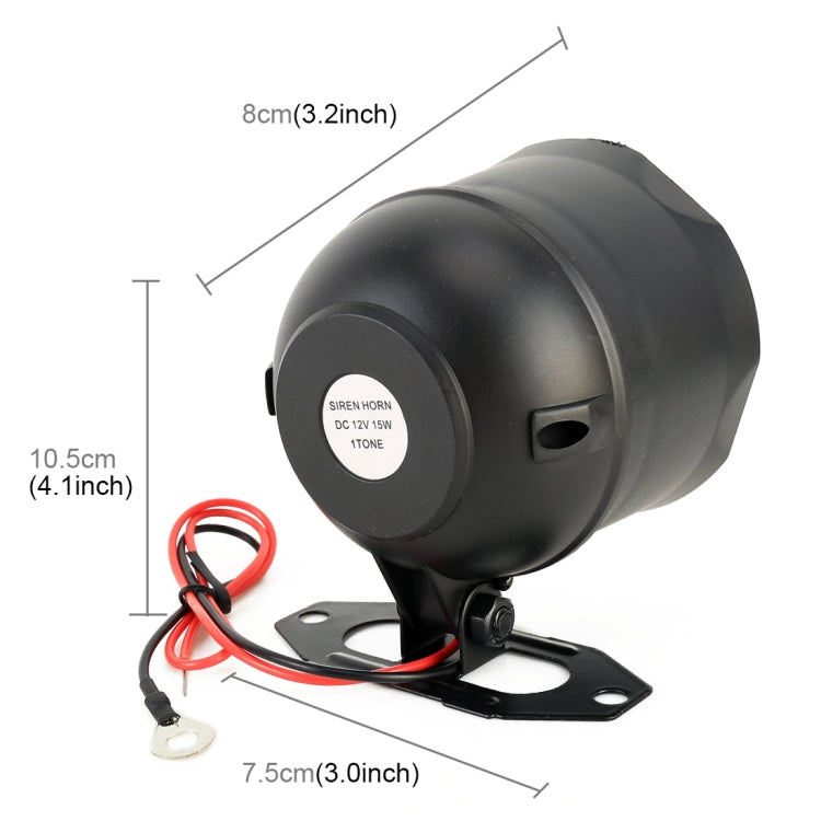 Car Safety Warning Alarm System with Two Remote Controls, DC 12V, Car Safety Warning Alarm 1