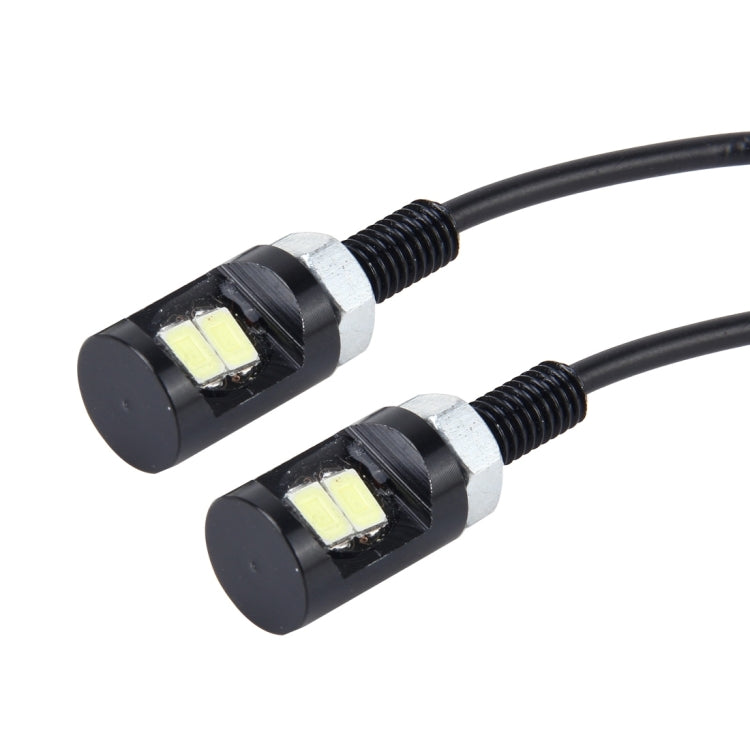 2 PCS 2W 100 LM 6500K Car License Plate Light with 2 SMD-5630 Lamps, DC 12V