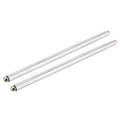 2 PCS Motorcycle Stainless Steel Engine Supporting Stem for CG125, Stainless Steel Engine Supporting Stem