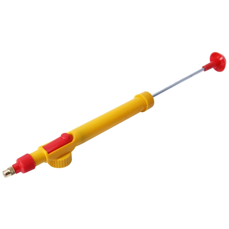 10pcs High Pressure Plastic Bottle Trolley Gun Spray, Manual Pressure Sprayer, Random Color Delivery