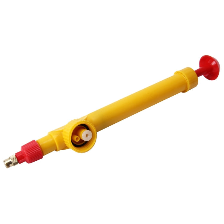 10pcs High Pressure Plastic Bottle Trolley Gun Spray, Manual Pressure Sprayer, Random Color Delivery