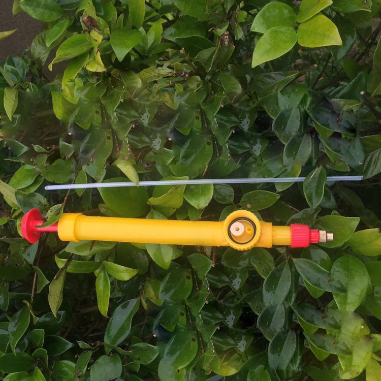 10pcs High Pressure Plastic Bottle Trolley Gun Spray, Manual Pressure Sprayer, Random Color Delivery