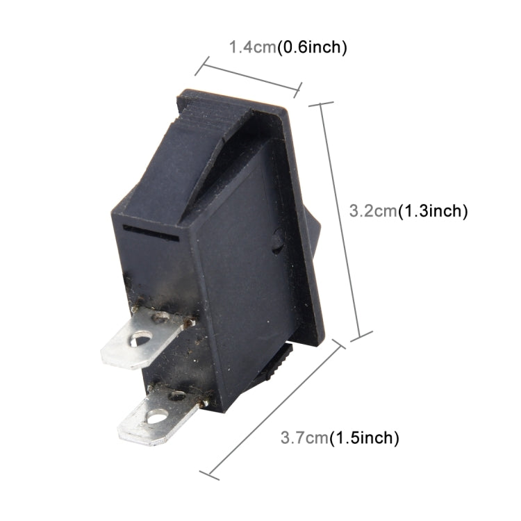 Car Auto Universal DIY 2 Pin Boat Cap OFF- ON Push Button, Button 7
