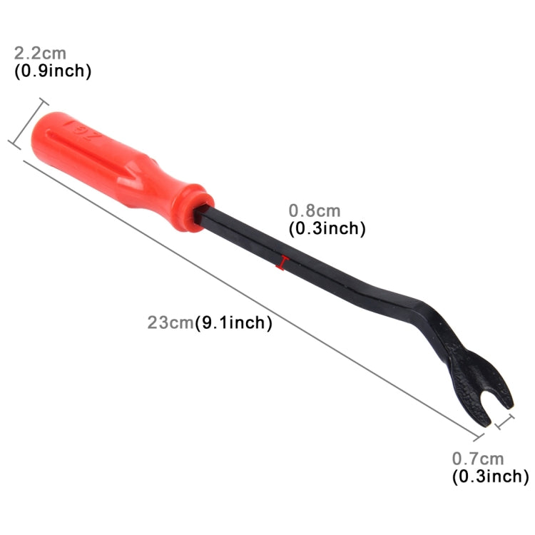 23cm Car Auto Plastic Handle Door Interior Trim Panel Navigation Stereo Upholstery Buckle Clip Remover, 1 PC 23cm