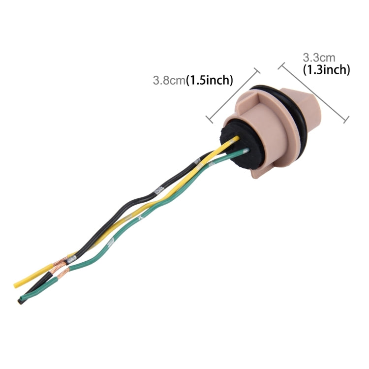 2 PCS Car Auto LED Bulb Socket Holder (No Including Light), 1156, 1157, 7440, 7443, 9005, 9006, H1/H3, H4, H7, H8/H11, T10