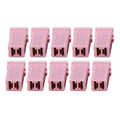 10 PCS Vehicle Car Plastic Shell Straight Female Terminal Push in Blade Cartridge PAL Fuse 30Amp 32V