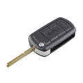 For Landrover Range Rover Sport 2006-2011 / Range Rover 2006~2009 / Discovery 3 2005~2009 Car Keys Replacement 3 Buttons Car Key Case with Foldable Key Blade, For Landrover Range Rover