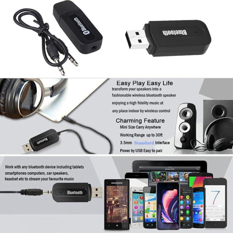M1 Bluetooth Audio Transmitter Receiver Adapter Portable Audio Player, M1