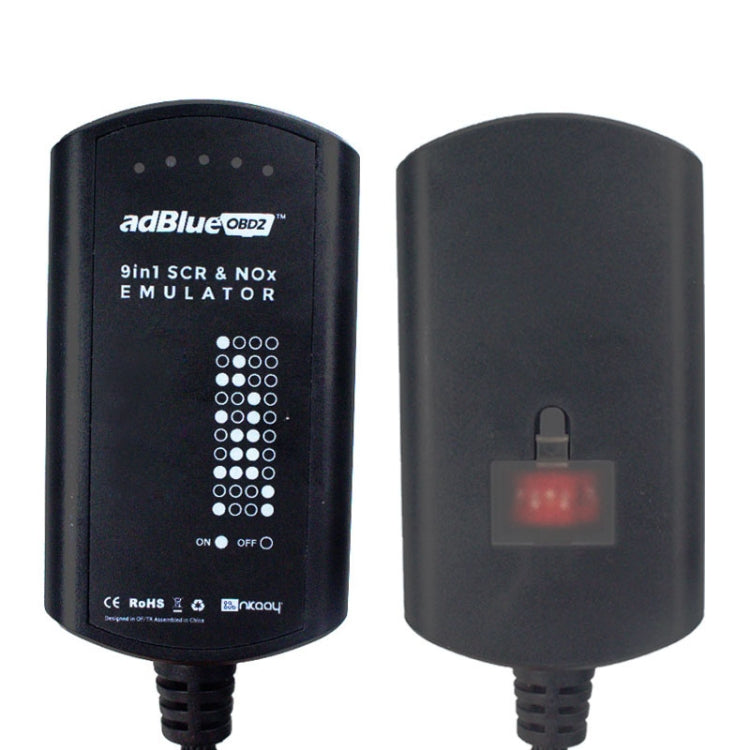 9 in 1 Truck AdBlue Emulation Box AdBlueOBD2 SCR&NOX Box Emulator, 9 in 1