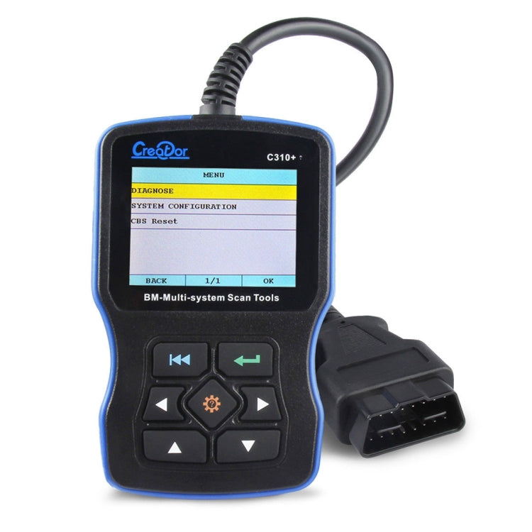 Creator C310+ V12 Car OBD2 Scanner Car Diagnostic Tool OBD 2 Automotive Scanner for BMW, Creator C310+
