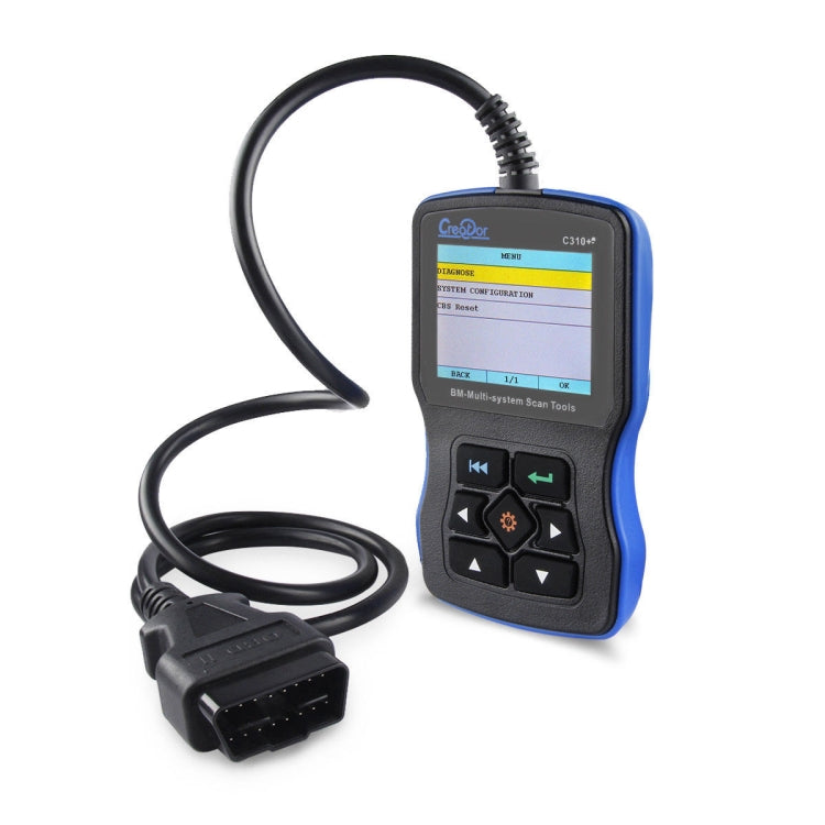 Creator C310+ V12 Car OBD2 Scanner Car Diagnostic Tool OBD 2 Automotive Scanner for BMW, Creator C310+