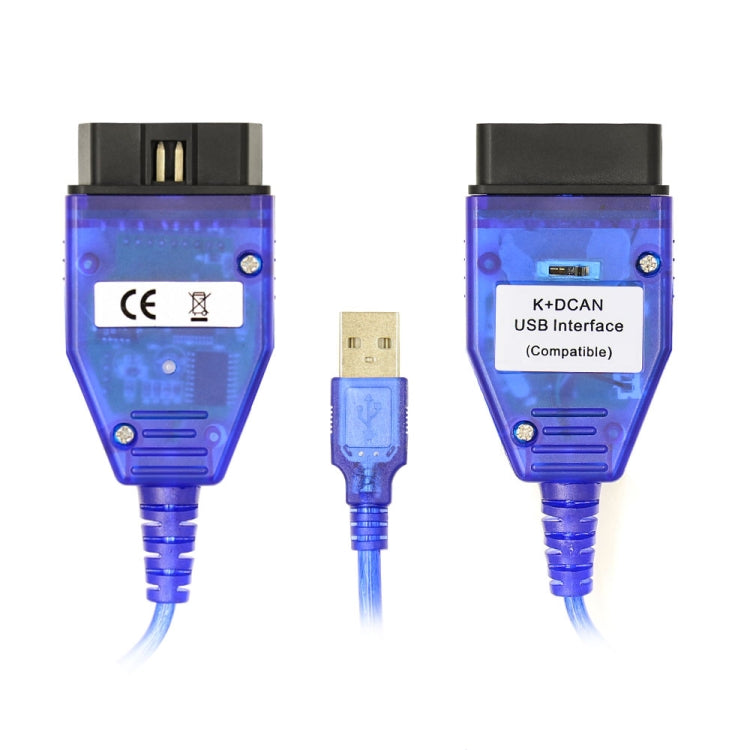 INPA K+CAN with Switch USB Interface Cable for BMW, For BMW (White), For BMW (Blue)