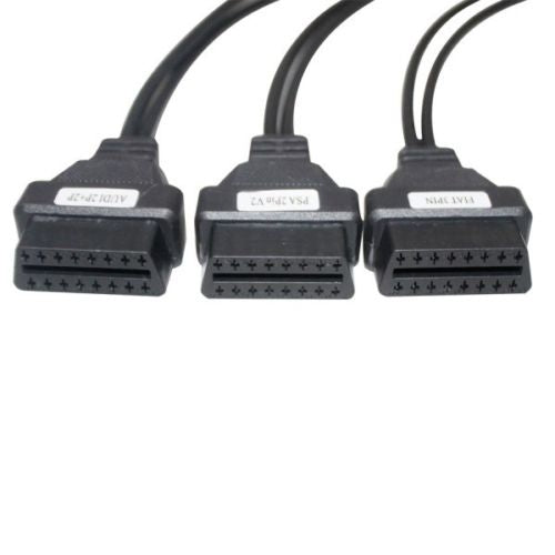 8 PCS Car Diagnostic Cable and Connector OBD2 Cable, 8 in 1  Car OBD2 Cable