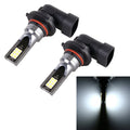 2 PCS 9006 DC12V-24V / 12W / 3000K / 800LM 12LEDs SMD-3030 Car LED Fog Light, 9006 (White Light), 9006