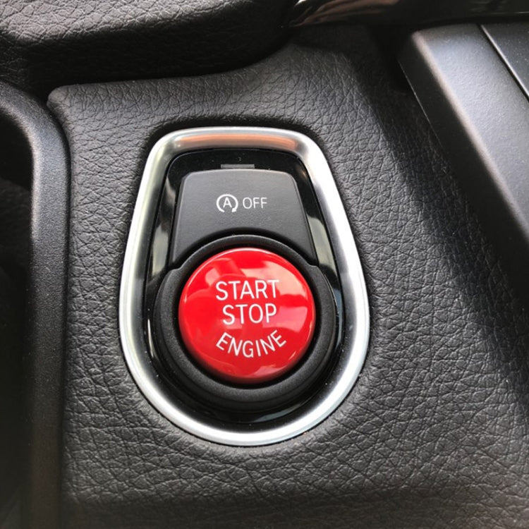 Car Engine Start Key Push Button Cover for BMW G / F Chassis,  with Start and Stop, For BMW G / F Chassis, with Start and Stop (Silver), For BMW G / F Chassis, with Start and Stop (Black), For BMW G / F Chassis, with Start and Stop (Blue)              ...